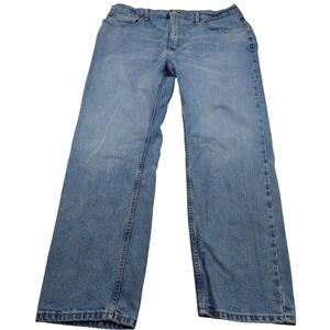 Levi Strauss 505 Mens Jeans 40x32 Blue Denim Fit Casual Work